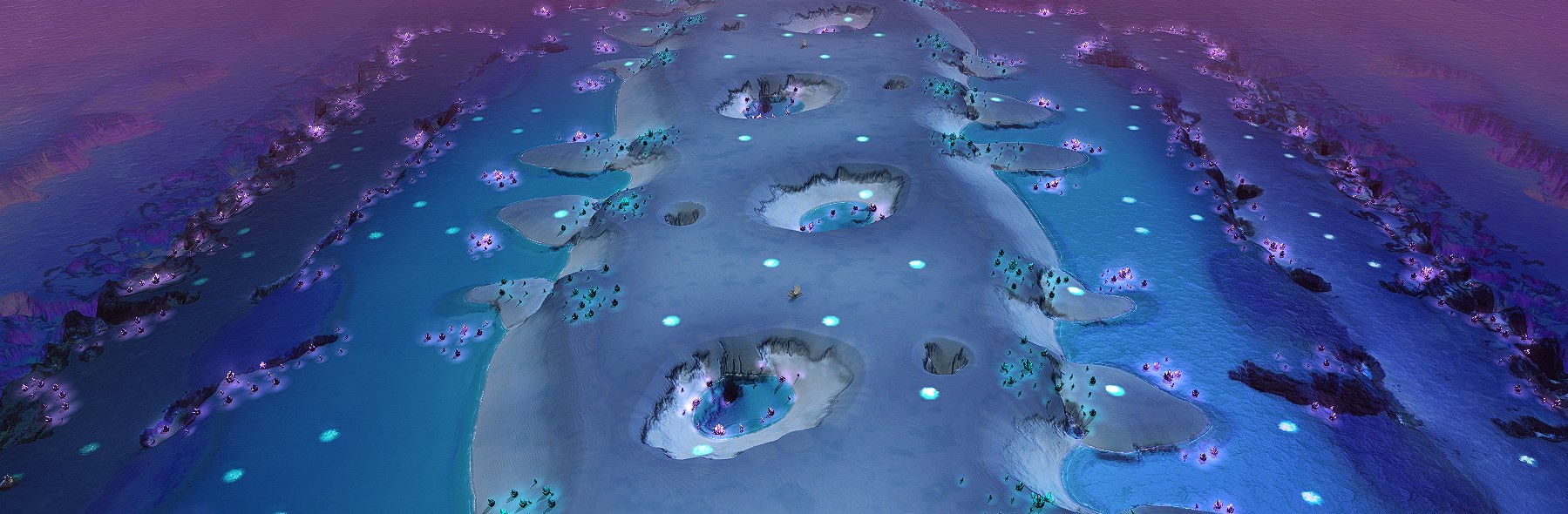 Azurite shores inverted - Learn how to translate force from sea to land to sea. preview 2