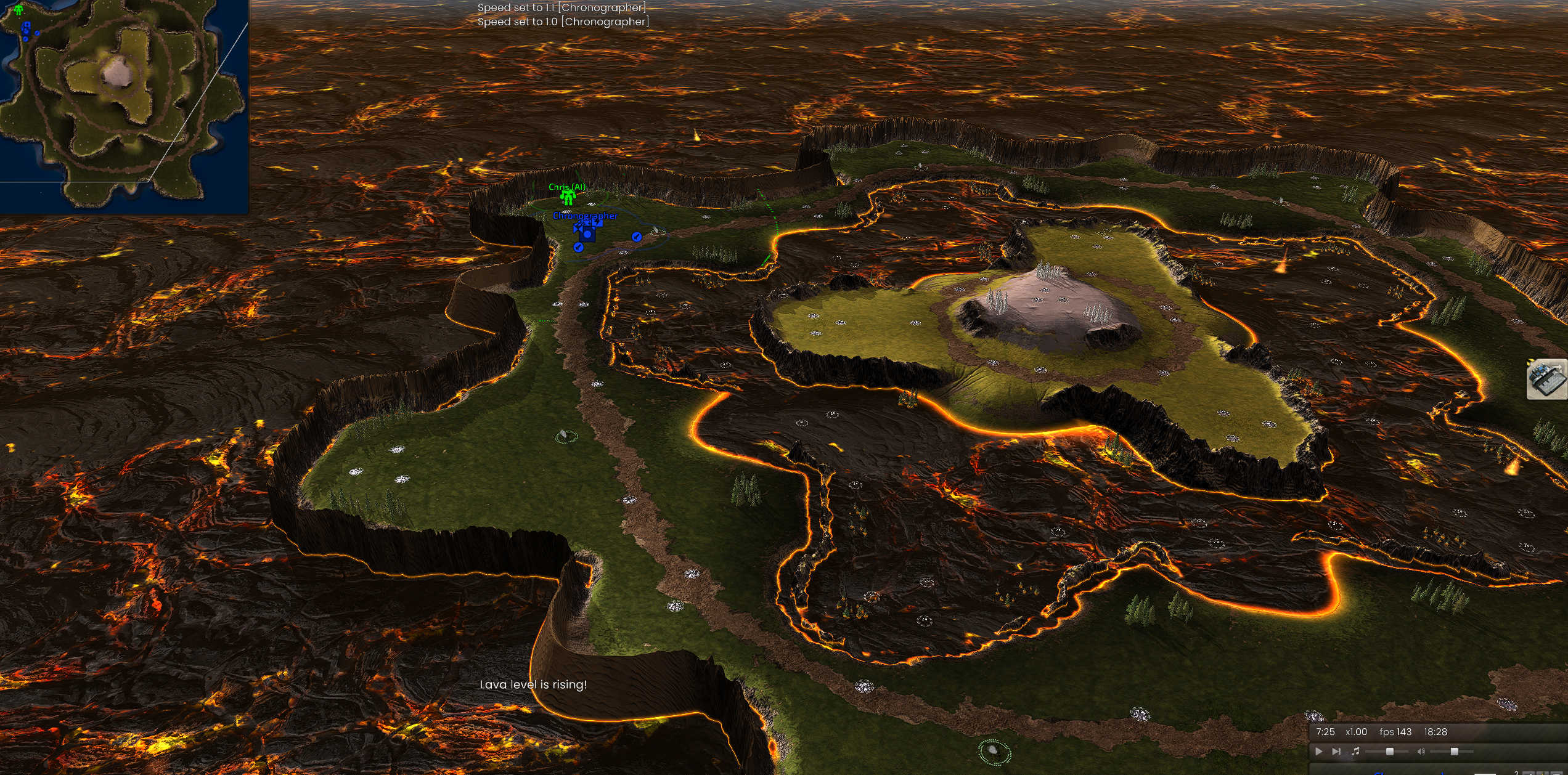 Chronos Lava Throne preview 1